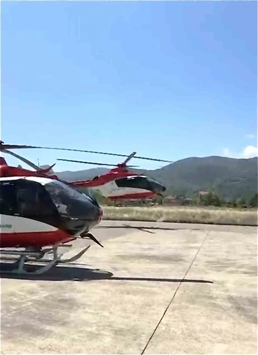 Samsun&rsquo;un ambulans helikopterinden sınırları aşan nakil
