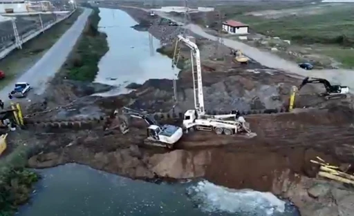 Samsun Yeni OSB’de altyapı çalışmaları ve fabrika kurulumları devam ediyor
