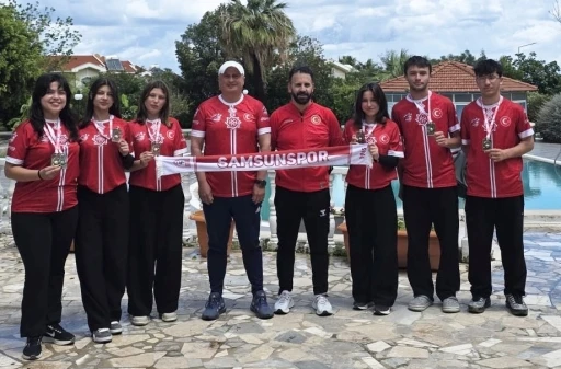 Samsunspor &Ccedil;im Topu Takımı uluslararası arenada g&ouml;z doldurdu
