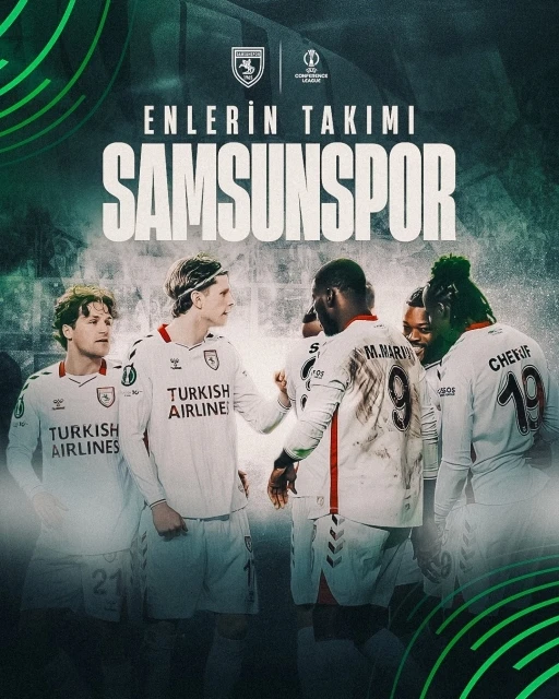 Samsunspor&rsquo;dan UEFA Konferans Ligi&rsquo;nde dikkat &ccedil;eken istatistik
