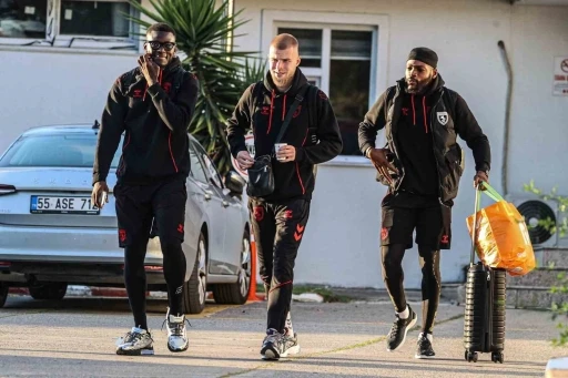 Samsunspor, Galatasaray maçının hazırlıklarını tamamladı
