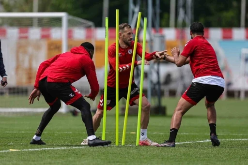 Samsunspor, Sivasspor maçı hazırlıklarını sürdürdü
