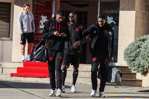 Samsunspor, S&uuml;per Kupa yarı finali i&ccedil;in Adana&rsquo;ya gitti
