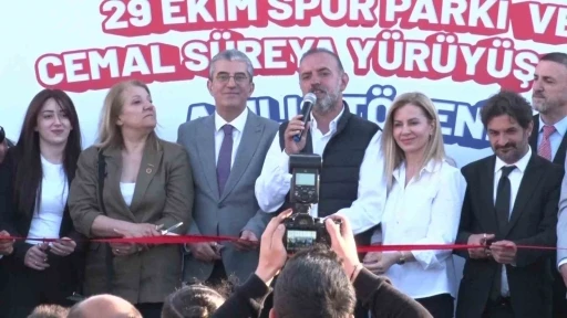 Sancaktepe&rsquo;de 29 Ekim Spor Parkı ve Cemal S&uuml;reya Y&uuml;r&uuml;y&uuml;ş Yolu a&ccedil;ıldı

