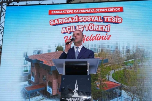Sancaktepe&rsquo;de Sarıgazi Sosyal Tesisi hizmete a&ccedil;ıldı
