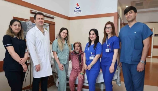 SANKO Üniversitesi Hastanesi’nde anneye en değerli armağan
