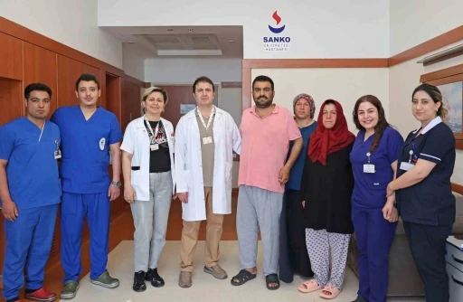 SANKO Üniversitesi Hastanesi’nde başarılı böbrek nakli
