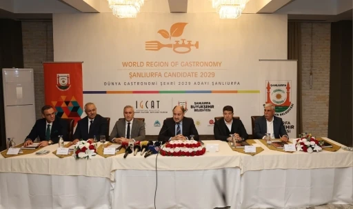 Şanlıurfa &rsquo;2029 D&uuml;nya Gastronomi Şehri&rsquo; unvanına aday g&ouml;sterildi
