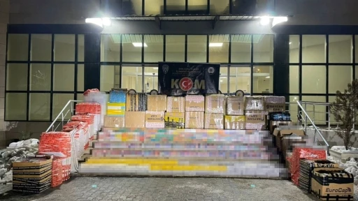 Şanlıurfa&rsquo;da 15 milyon TL değerinde ka&ccedil;ak sigara ele ge&ccedil;irildi
