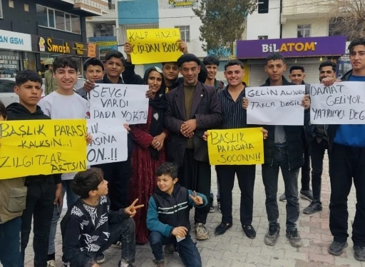Şanlıurfa&rsquo;da 2 milyon TL&rsquo;ye ulaşan başlık parasına tepki
