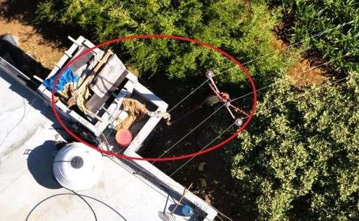 Şanlıurfa’da 200 dönümlük tarlayı kaçak elektrikle suladılar
