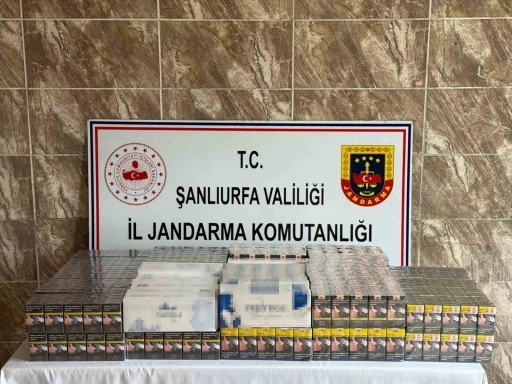 Şanlıurfa’da 7 bin 958 paket kaçak sigara ele geçirildi
