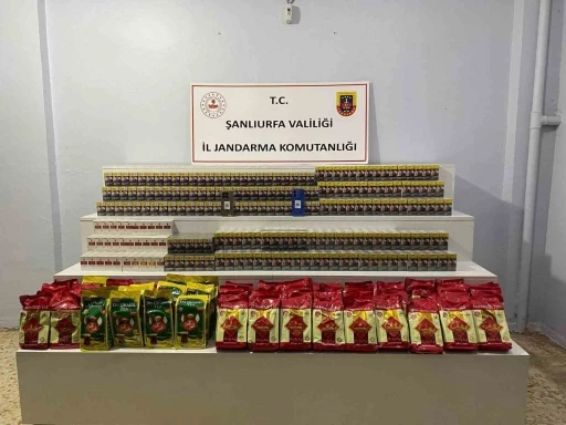 Şanlıurfa&rsquo;da 9 bin 170 paket g&uuml;mr&uuml;k ka&ccedil;ağı sigara ele ge&ccedil;irildi

