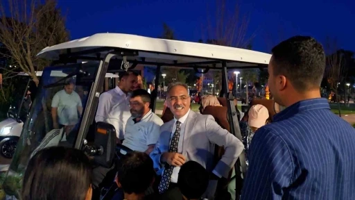 Şanlıurfa’da golf araçları dönemi
