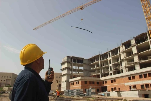Şanlıurfa’da inşaat işçileri 1 Mayıs’ta da mesaide
