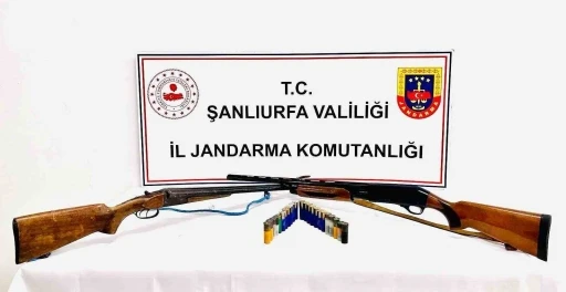 Şanlıurfa’da ruhsatsız silah operasyonu: 7 şüpheli gözaltında
