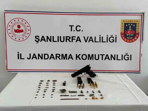 Şanlıurfa’da tarihi eser kaçakçılığı: 2 gözaltı
