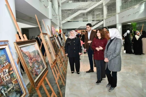 Şanlıurfa&rsquo;da &uuml;&ccedil; boyutlu resim sergisi
