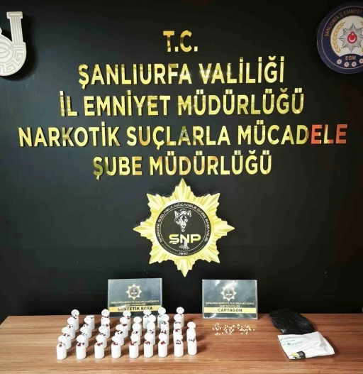 Şanlıurfa&rsquo;da uyuşturucu operasyonu: 3 tutuklama
