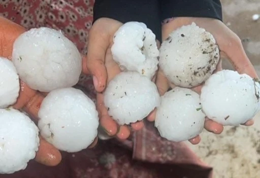 Şanlıurfa Valiliği’nden dolu yağışı açıklaması
