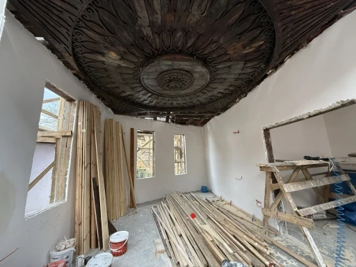 Saraylı&rsquo;daki tarihi yapının restorasyonunda sona geliniyor
