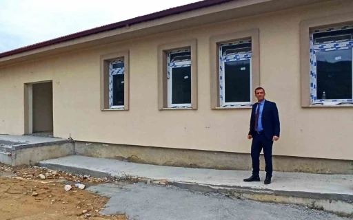 Sarıgöl’de yarım kalan okul projesi hızla tamamlanıyor
