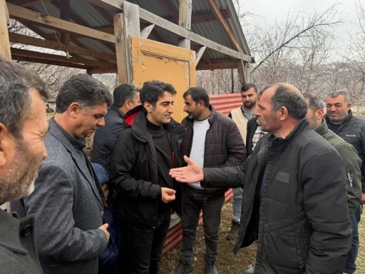 Sarıkamış Kaymakamı Aslantatar Karakurt k&ouml;y&uuml;n&uuml; ziyaret etti
