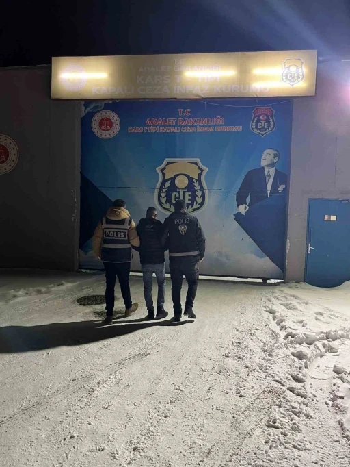 Sarıkamış’ta 15 yıl hapis cezası olan 1 kişi yakalandı

