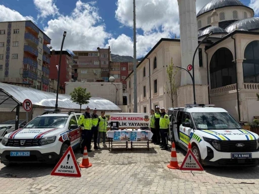 Sason&rsquo;da "Trafik Haftası" etkinlikleri
