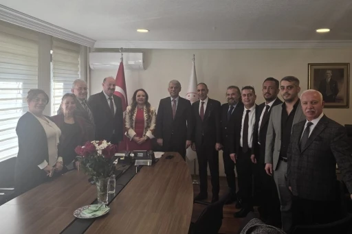 SATKOF ve USTKON heyetinden K&uuml;lt&uuml;r ve Turizm Bakan Yardımcısı Alpaslan&rsquo;a ziyaret
