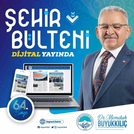 Şehir Bülteni 64. sayısı dijital platformda okuyucuyla buluştu
