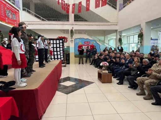 Şehit Ayhan Kıymacı isminin verildiği okulda anıldı
