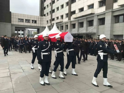 Şehit bekçi için İstanbul Emniyetinde tören düzenlendi
