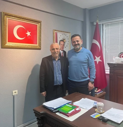 Şehit yakını personelden İl M&uuml;d&uuml;r&uuml; İlhan&rsquo;a anlamlı buluşma
