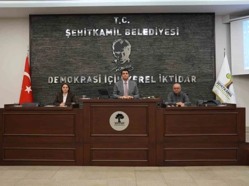 Şehitkamil Belediyesi Ekim ayı meclis toplantısı yapıldı
