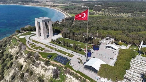 Şehitler Abidesi&rsquo;nde 18 Mart t&ouml;ren hazırlıkları devam ediyor
