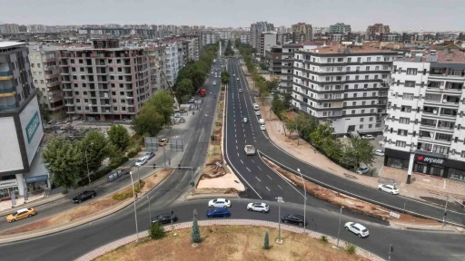 Selahaddin Eyyubi Bulvarı’nın bir kısmı asfaltlanarak hizmete açıldı
