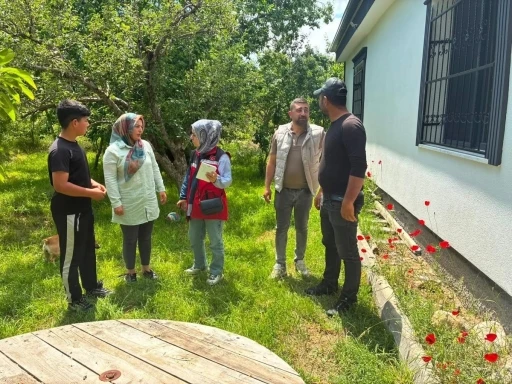 Selden etkilenen G&uuml;m&uuml;şler beldesine psikososyal destek
