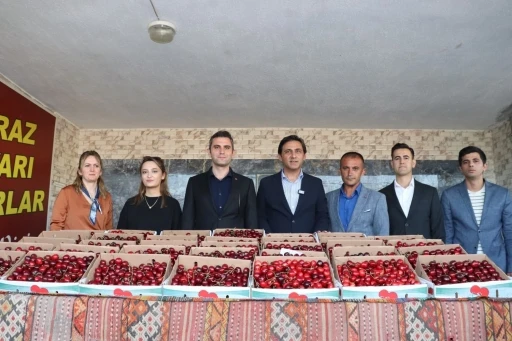 Selendi&rsquo;de kirazın en iyisi se&ccedil;ildi
