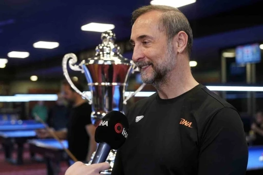 Semih Saygıner: &quot;Bilardoya başlayalı 45 yılı geçti, hala deli gibi çalışıyorum&quot;
