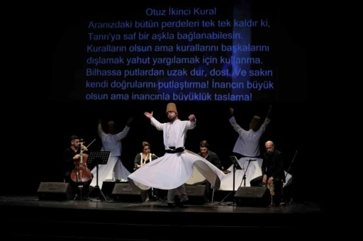 &rsquo;Şems&rsquo;in 40 Kuralı&rsquo; Bursa&rsquo;da ney tınısıyla hayat buldu
