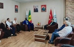 Senagal Cumhuriyeti B&uuml;y&uuml;kel&ccedil;isi&rsquo;den SANKON&rsquo;a ziyaret
