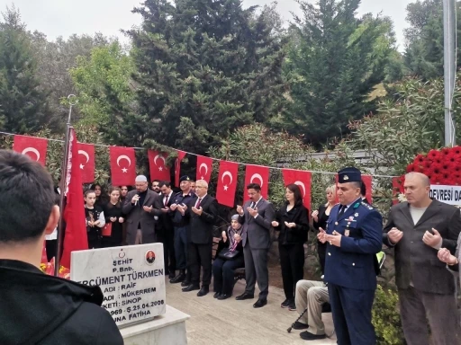 Şepit Binbaşı Ercüment Türkmen dualarla anıldı
