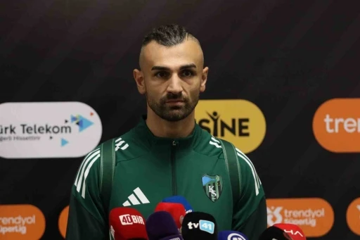 Serdar Dursun: &quot;Kocaelispor ve taraftarı karşısında oynamak kolay değil&quot;
