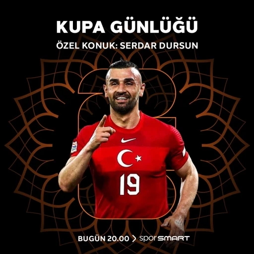 Serdar Dursun, "Kupa G&uuml;nl&uuml;ğ&uuml;"ne konuk oluyor
