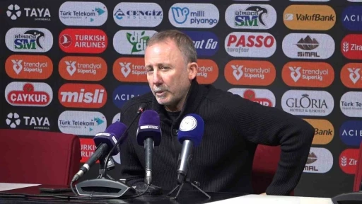 Sergen Yal&ccedil;ın: "Başımıza son iki ma&ccedil;ta gelmedik şey kalmadı"
