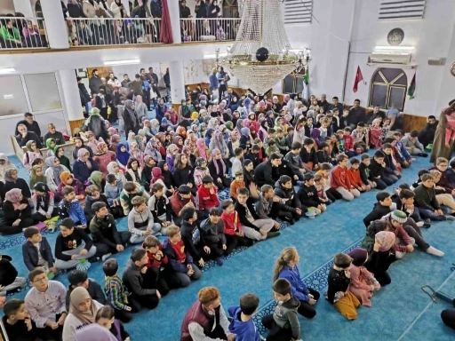 Seydikemer G&uuml;rpınar Camii&rsquo;nde Cami &Ccedil;ocuk Buluşması ger&ccedil;ekleştirildi
