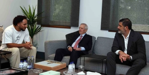 Shane Larkin, Aziz Yıldırım ile bir araya geldi
