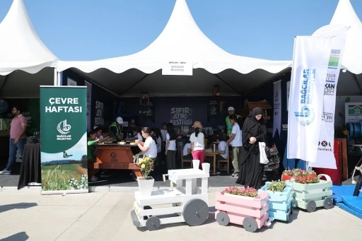 Sıfır Atık Festivali&rsquo;nde Bağcılar Belediyesi standına yoğun ilgi
