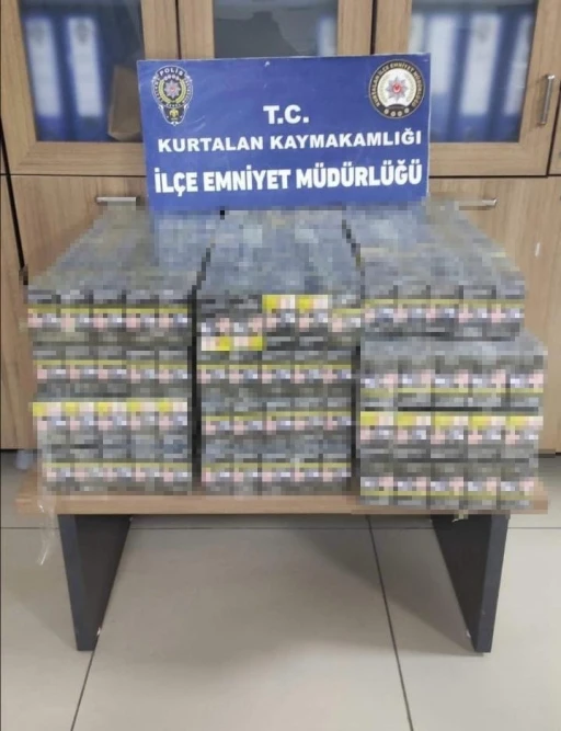 Siirt’te bir araçta bin 800 adet kaçak sigara ele geçirildi
